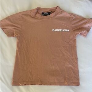Orange Barcelona T-Shirt
